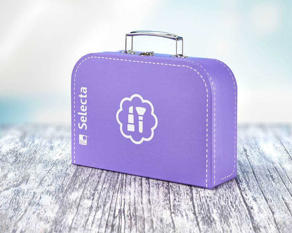 holz beautykoffer Kinder schminktasche