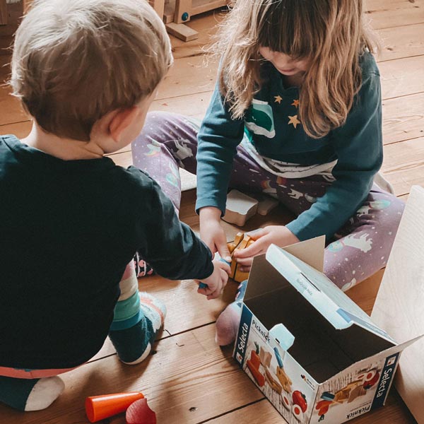 spielend lernen mit Holzspielzeug Picknick Set von Selecta®