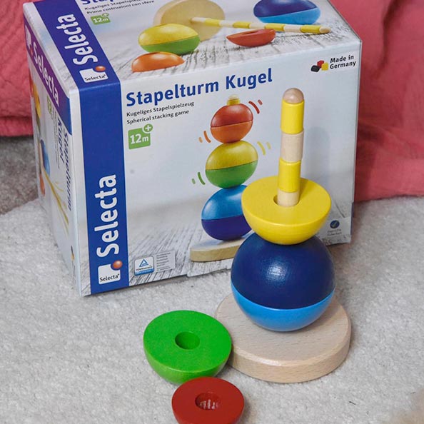Selecta Story oh wunderbar Kinder lernen im Spiel Stapelturm